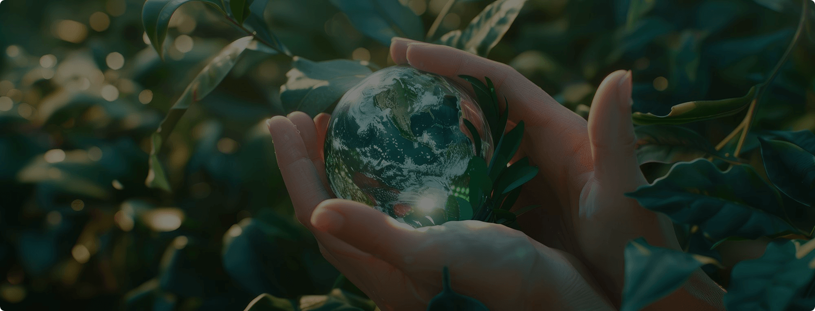 減碳足跡計算機背景