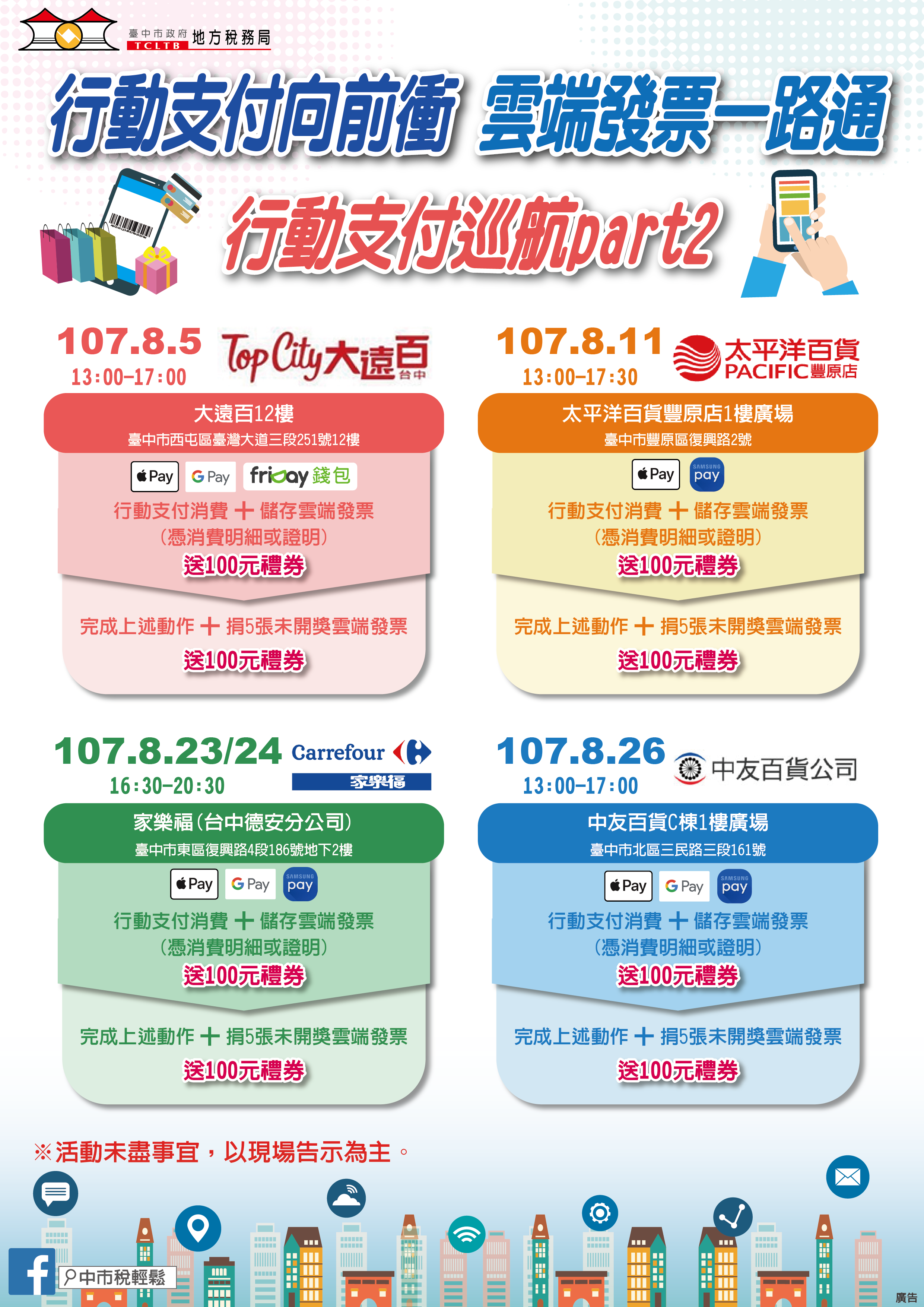 8月行動支付體驗活動